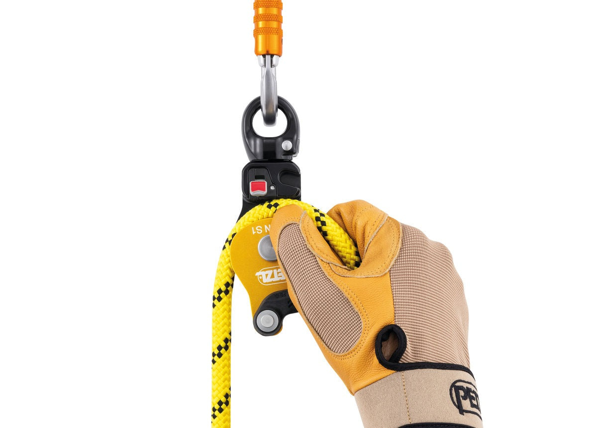 Petzl SPIN S1 Kompakte Seilrolle mit Wirbel