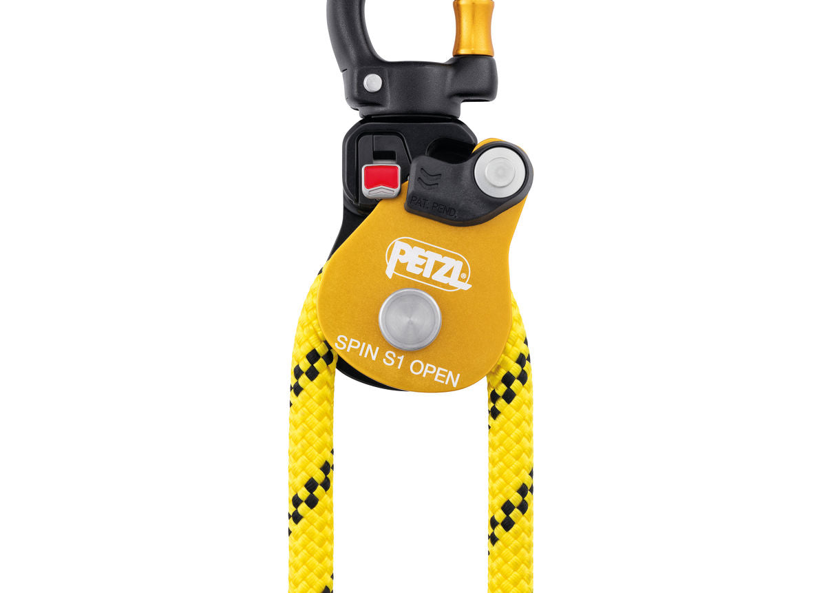 Petzl SPIN S1 OPEN - Kompakte Umlenkrolle