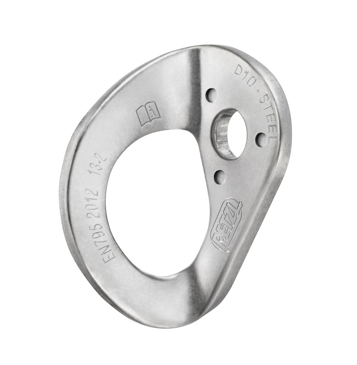 Petzl COEUR STEEL Bohrhakenlasche aus Stahl für Anschlagpunkte