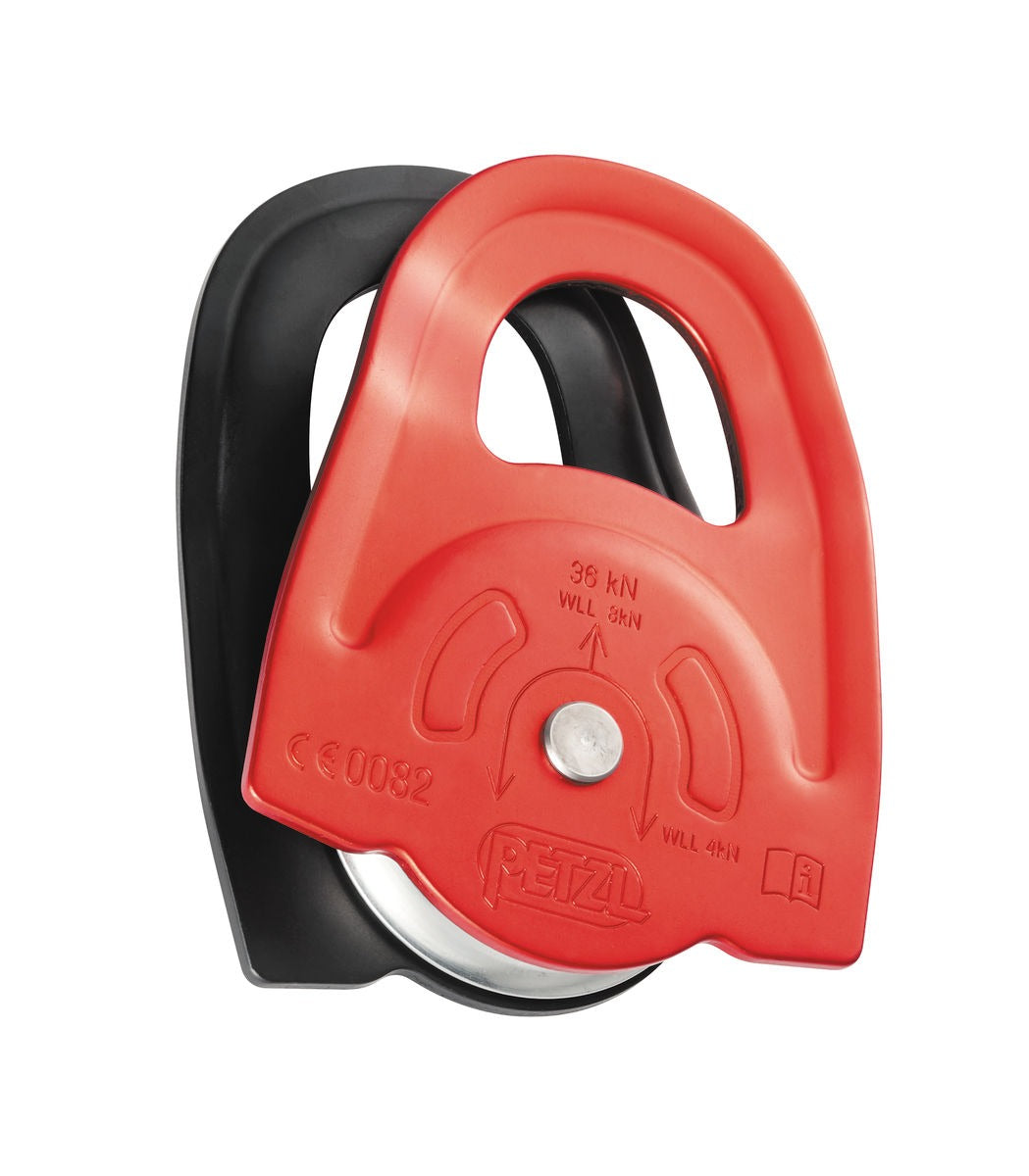 Petzl MINDER Hochleistungs-Prusik-Seilrolle für Rettungseinsätze