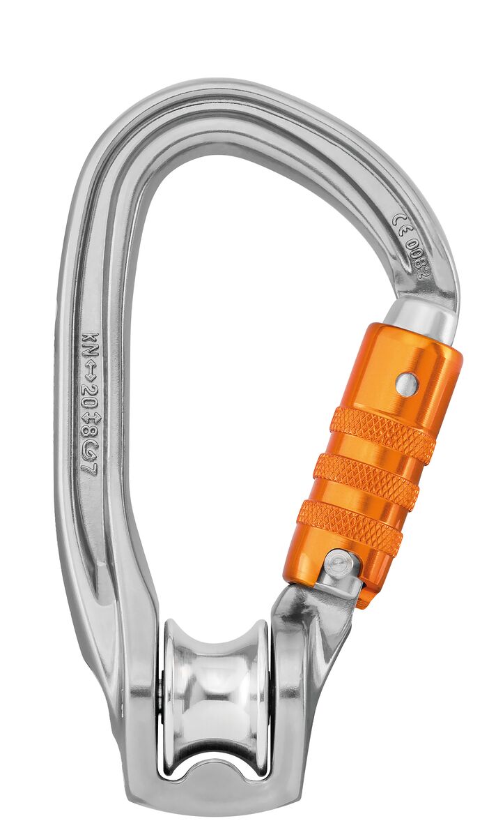 Petzl ROLLCLIP Z - Karabiner mit Seilrolle