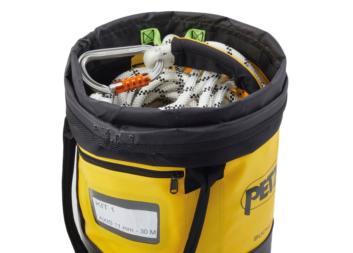 Petzl BUCKET 15 - Robuster & selbststehender Materialsack (15 Liter)