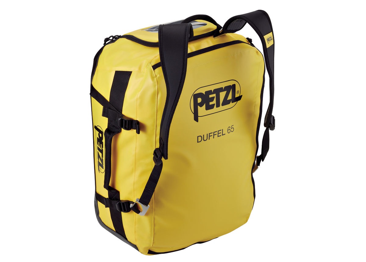 Petzl DUFFEL 65 - Robuste und vielseitige Transporttasche (65 Liter)