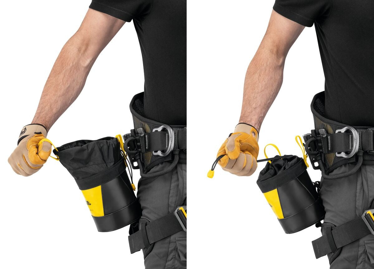 Petzl TOOLBAG 1.5 Werkzeugtasche (1,5 Liter) - Robuste Materialtasche für PSA