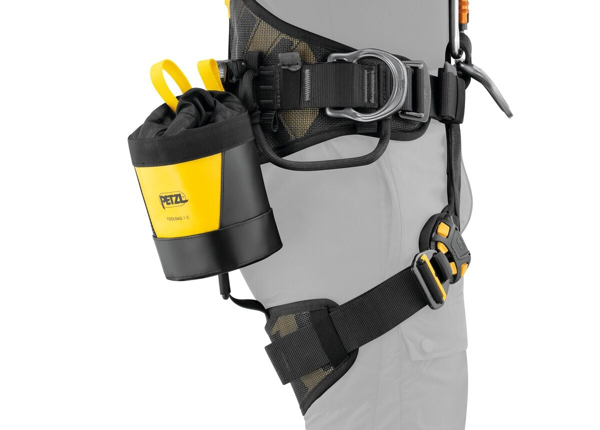 Petzl TOOLBAG 1.5 Werkzeugtasche (1,5 Liter) - Robuste Materialtasche für PSA