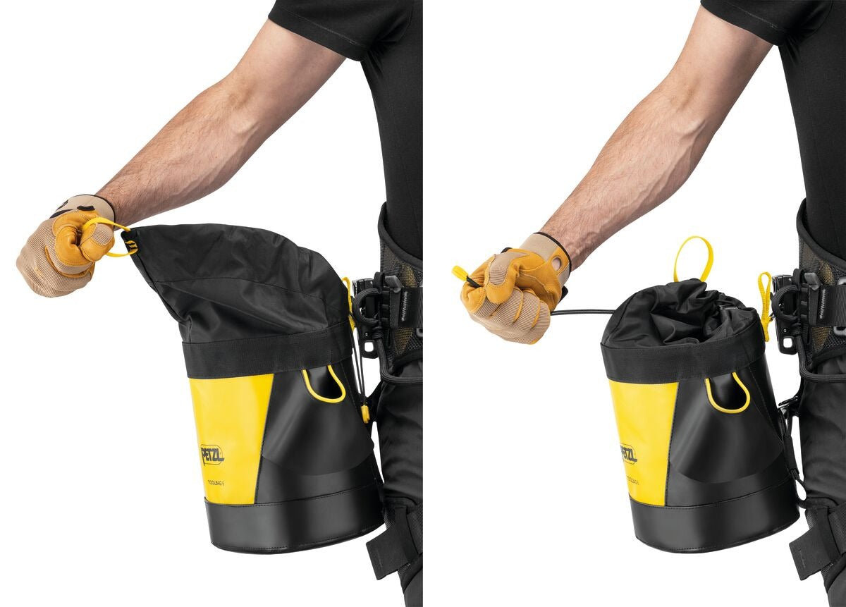 Petzl TOOLBAG 6 Werkzeugtasche (6 Liter) - Robuster Materialbeutel für Höhenarbeit