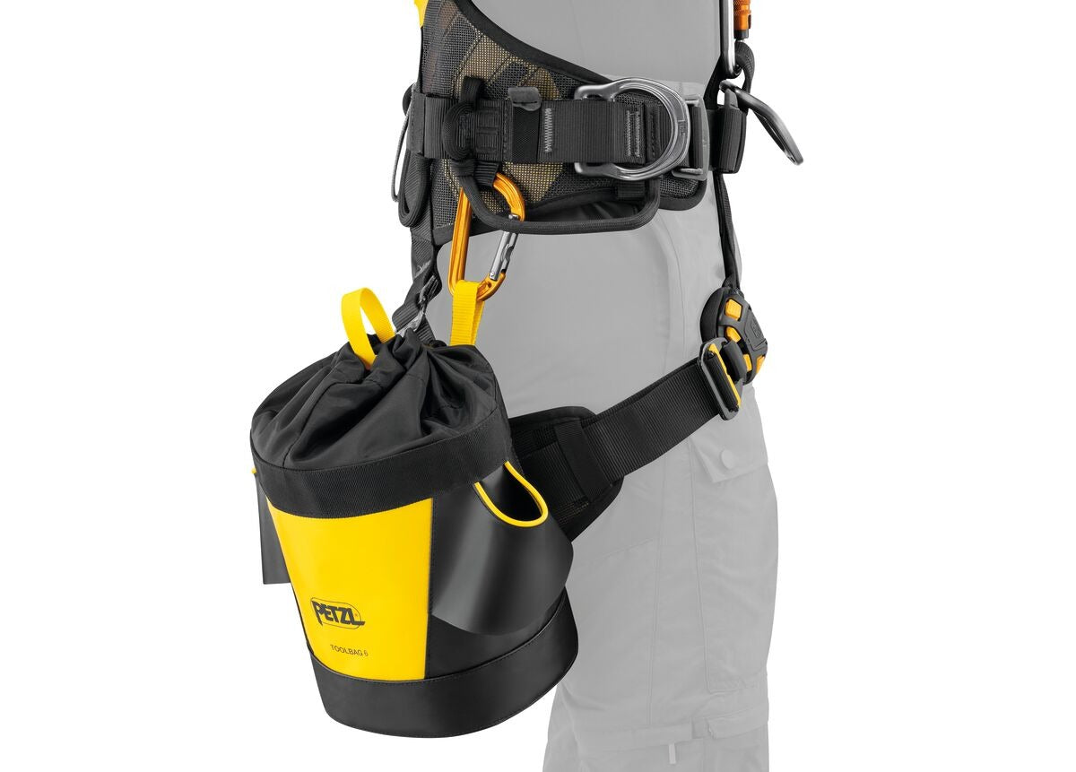 Petzl TOOLBAG 6 Werkzeugtasche (6 Liter) - Robuster Materialbeutel für Höhenarbeit