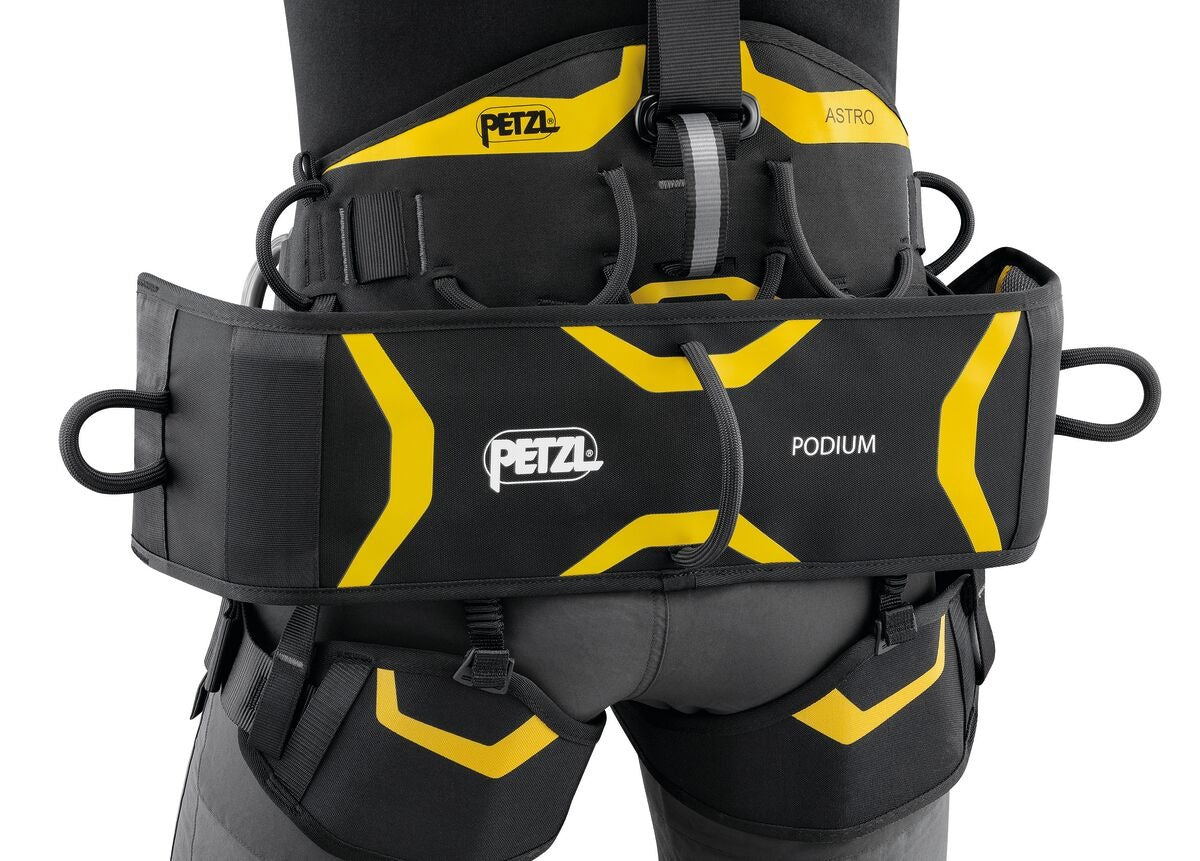 Petzl PODIUM - Komfortabler Arbeitssitz für Seilzugangstechnik & Höhenarbeit