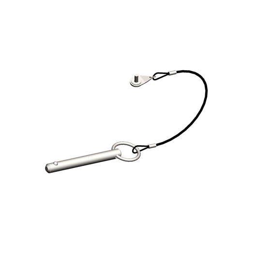 XTIRPA Sicherungsstift aus Edelstahl mit Haltekabel
