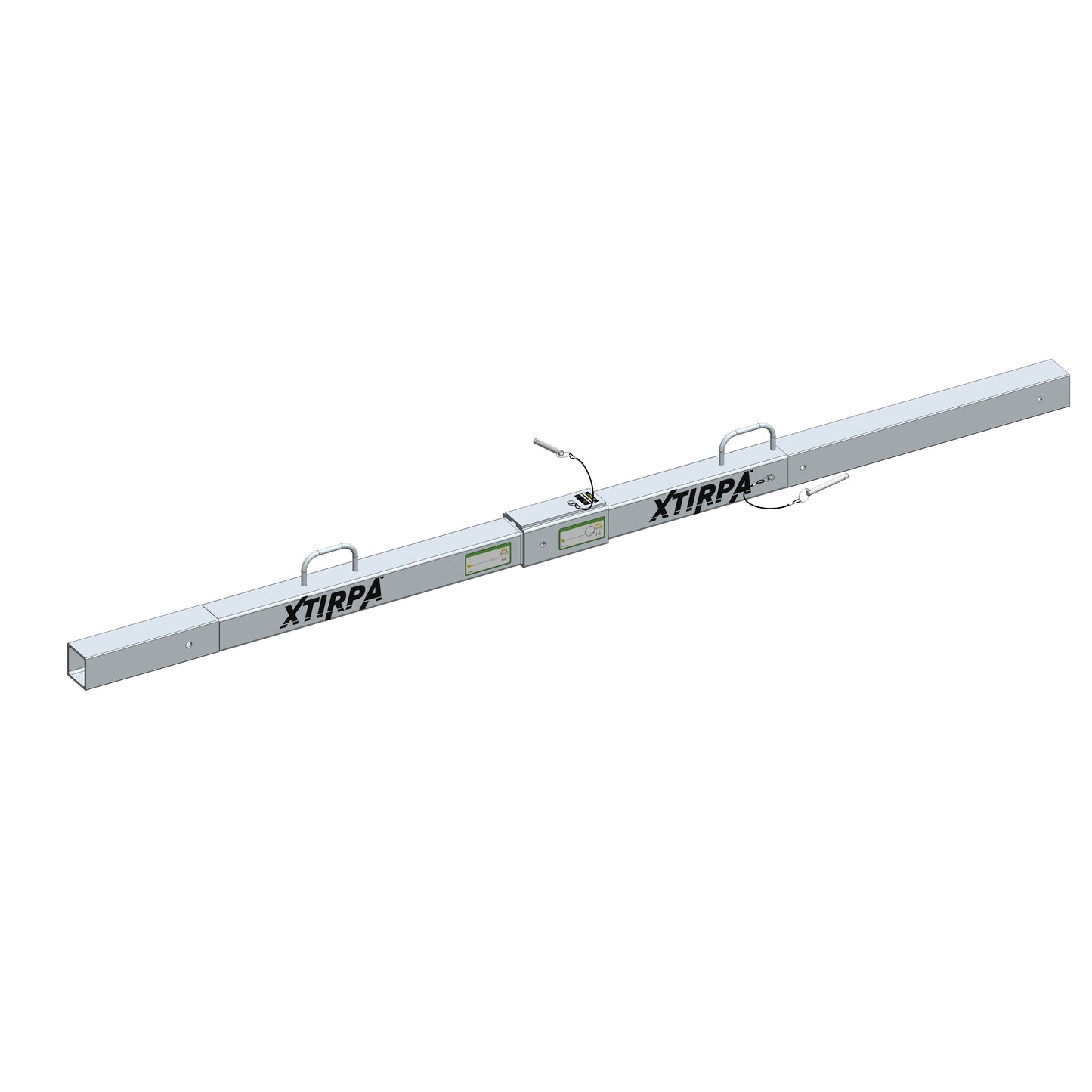 XTIRPA Verlängerungsrohre (2438 mm) für Gegengewichtsbasis