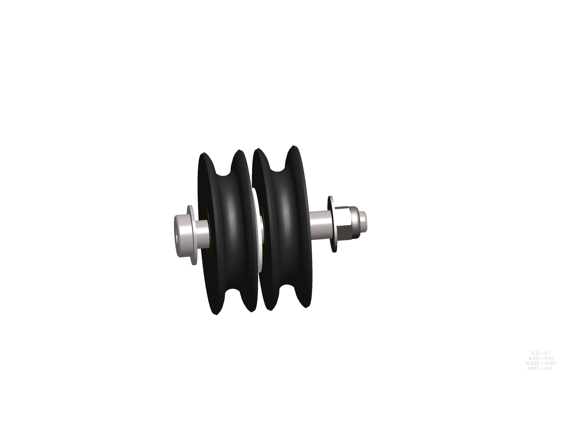 XTIRPA Umlenkrollen-Kit (51 mm) für Davit-Arm IN-2395