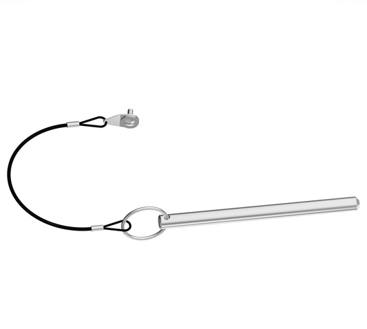 XTIRPA Edelstahl-Sicherungsstift 1/2'' x 6'' mit Sicherungskabel