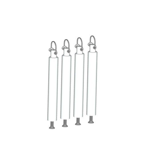 XTIRPA Ersatzstange für Gegengewichtssystem (2 Zoll | 4er-Set)