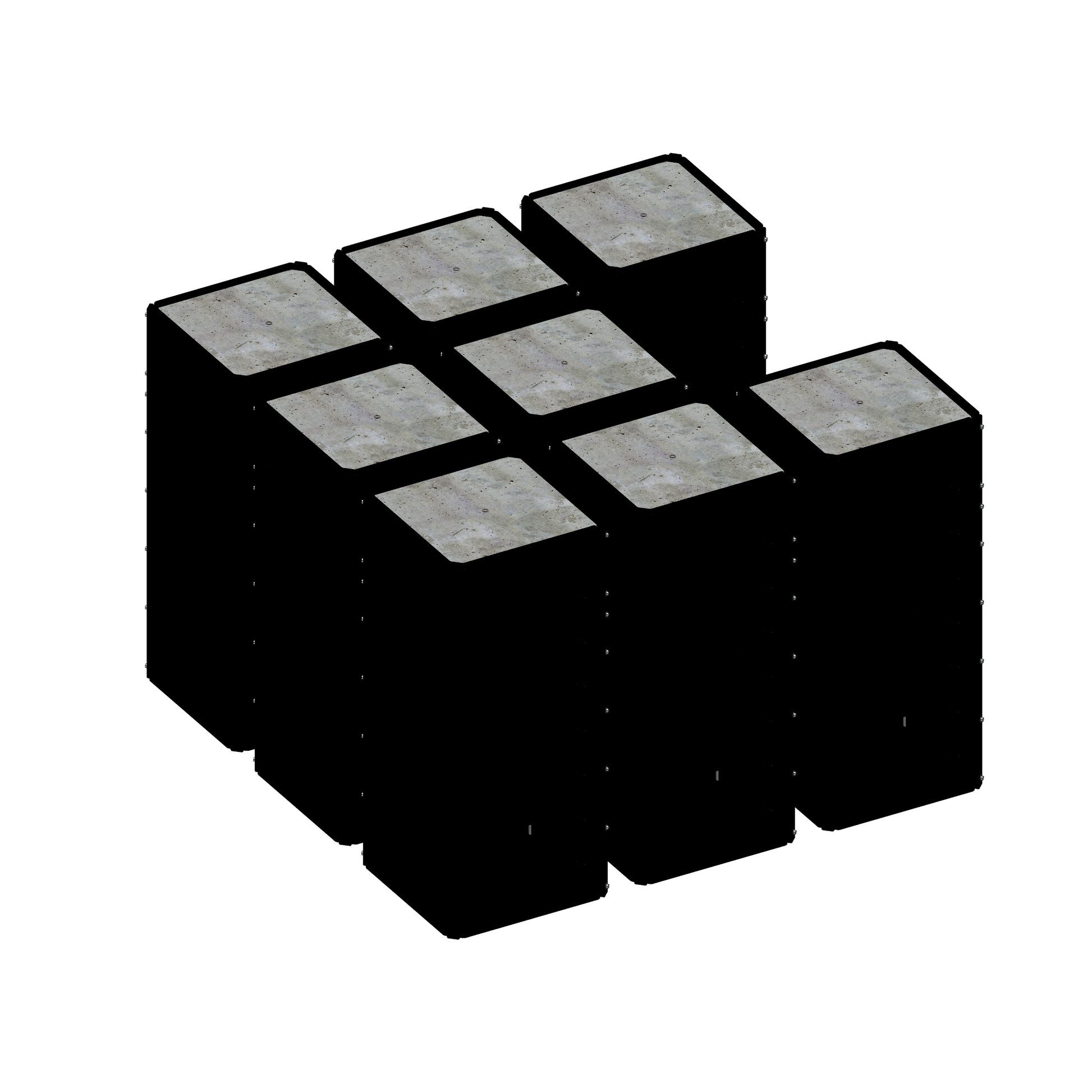 XTIRPA Gussformen-Set für XLT Gegengewichtsbasis (8-teilig)