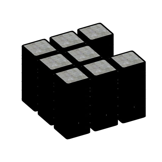 XTIRPA Gussformen-Set für XLT Gegengewichtsbasis (8-teilig)