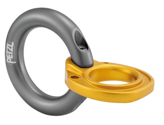 Petzl RING2RING - Stabiler Doppelring für Sitzgurte zur Helikopterrettung