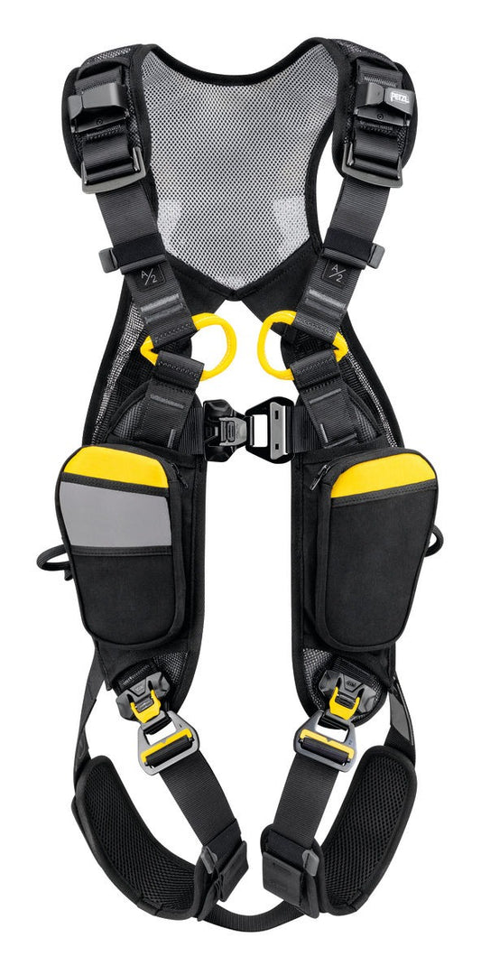 Petzl NEWTON EASYFIT Auffanggurt (Internationale Version) – Komfortabler Fallschutzgurt für schnelles Anlegen