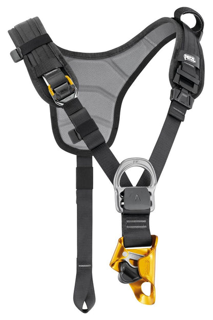 Petzl TOP CROLL L Brustgurt mit integrierter Seilklemme