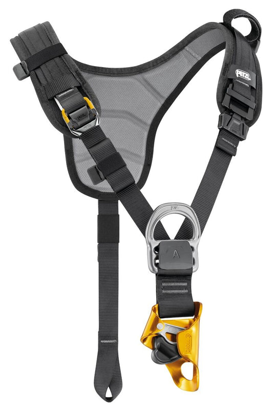 Petzl TOP CROLL L Brustgurt mit integrierter Seilklemme