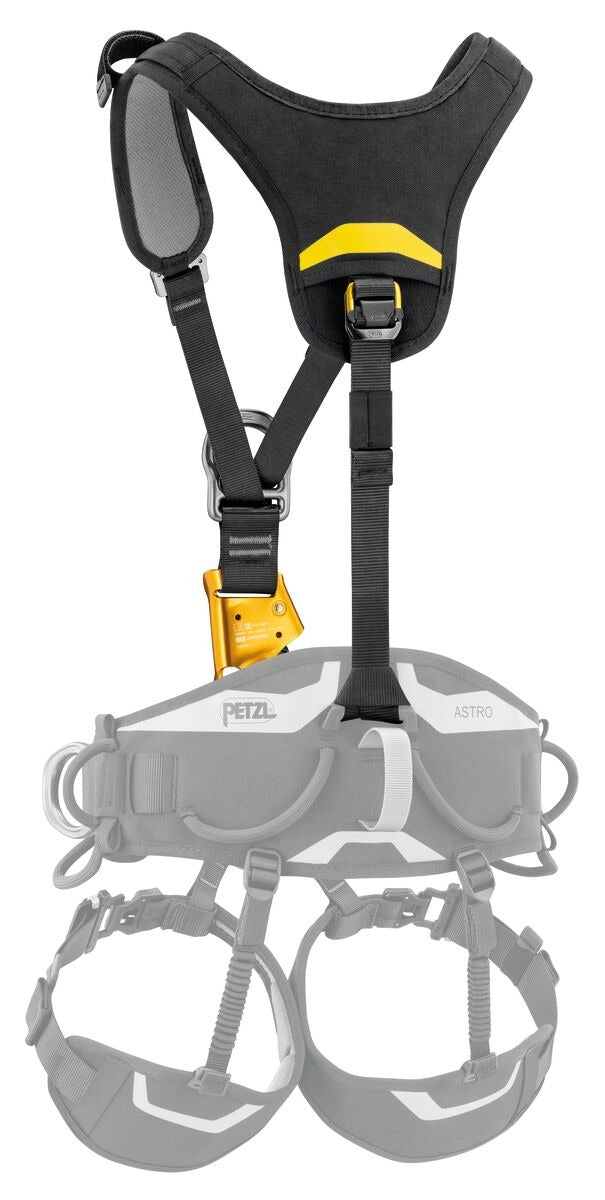 Petzl TOP CROLL L Brustgurt mit integrierter Seilklemme