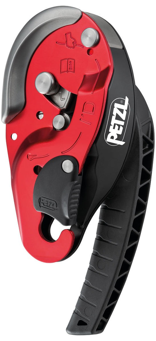 Petzl I’D® L Selbstbremsendes Abseilgerät mit Anti-Panik-Funktion für Rettung