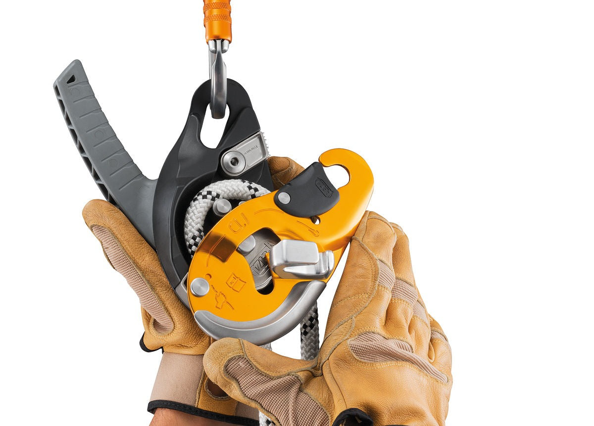 Petzl I’D® EVAC Selbstbremsendes Abseilgerät mit Anti-Panik-Funktion