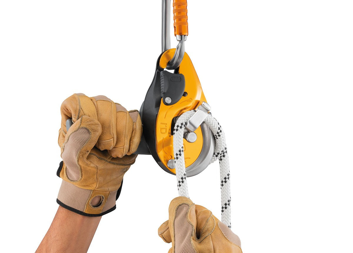Petzl I’D® EVAC Selbstbremsendes Abseilgerät mit Anti-Panik-Funktion