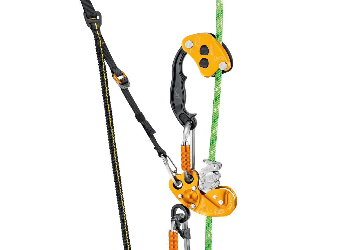Petzl CHICANE Zusatzbremse für ZIGZAG Prusiks am Einzelseil