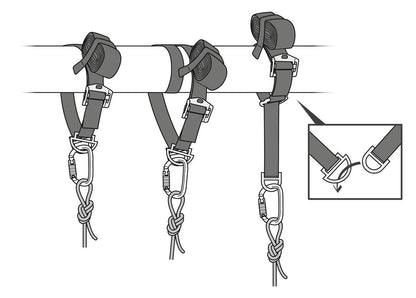 Petzl CONNEXION VARIO Einstellbare Bandschlinge für Anschlagpunkte