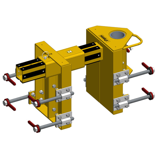 XTIRPA Verstellbarer Wandadapter für Anschlagsysteme (152-400 mm)