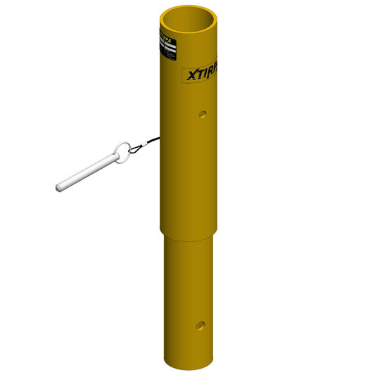 XTIRPA Mastverlängerung 381 mm für 76 mm Davit-System Mast
