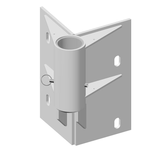 XTIRPA Wandadapter für Außenecken | 76 mm Edelstahl