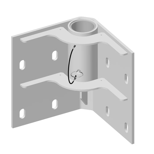 XTIRPA Edelstahl-Wandadapter für Innenecken (76 mm)