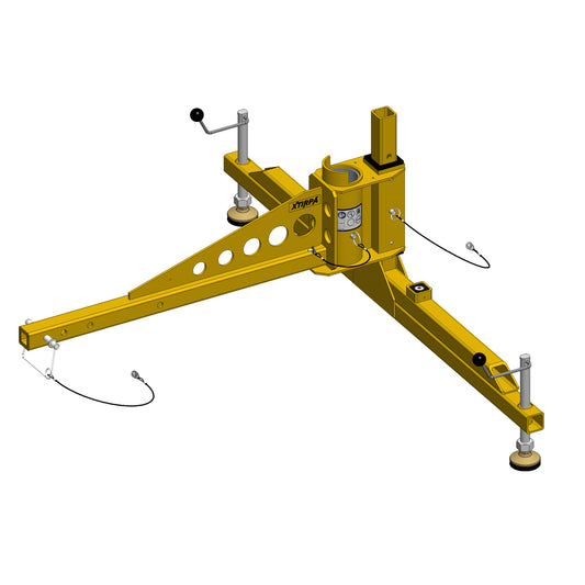 XTIRPA Halterung für Anhängerkupplung (76 mm) mit Stabilisator
