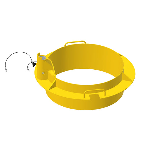 XTIRPA Mannlochkragen für Schachtöffnungen (813-864 mm)