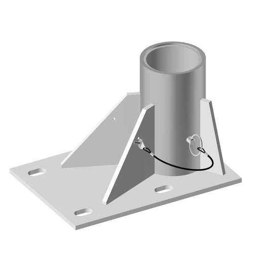 XTIRPA Bodenadapter aus Edelstahl (102 mm / 4 Zoll)
