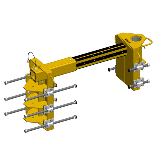 XTIRPA Verstellbarer Wandadapter 76 mm für Anschlagsysteme