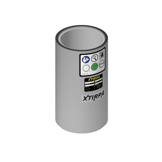 XTIRPA Hülsenadapter aus Edelstahl | 102 mm (4 Zoll)