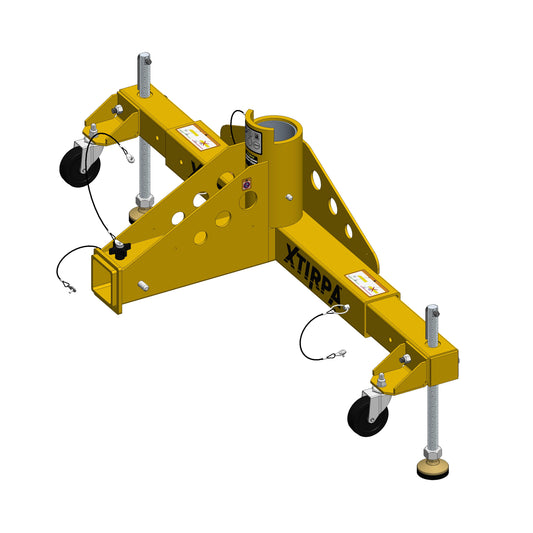 XTIRPA Universal T-Sockel für 102 mm (4 Zoll) Mast