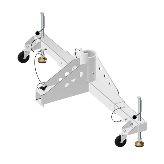 XTIRPA Universeller T-Fuß für 102 mm Mast