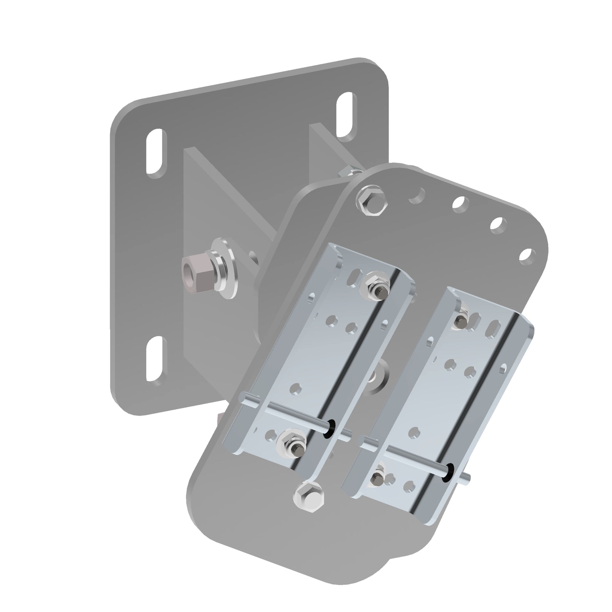 XTIRPA Verstellbarer Wandadapter für Höhensicherungsgerät & Winde (Edelstahl)