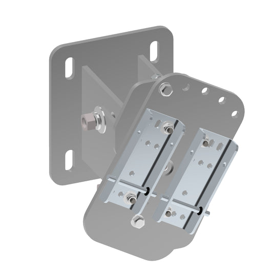 XTIRPA Verstellbarer Wandadapter für Höhensicherungsgerät & Winde (Edelstahl)
