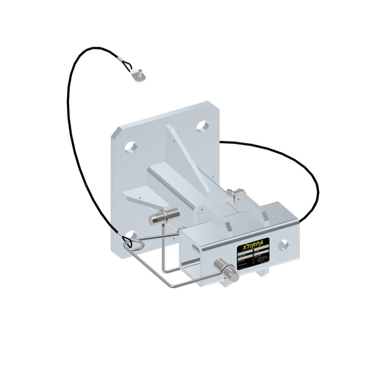 XTIRPA Universal-Wandadapter für Hitch-Mount-Halterung, verzinkt