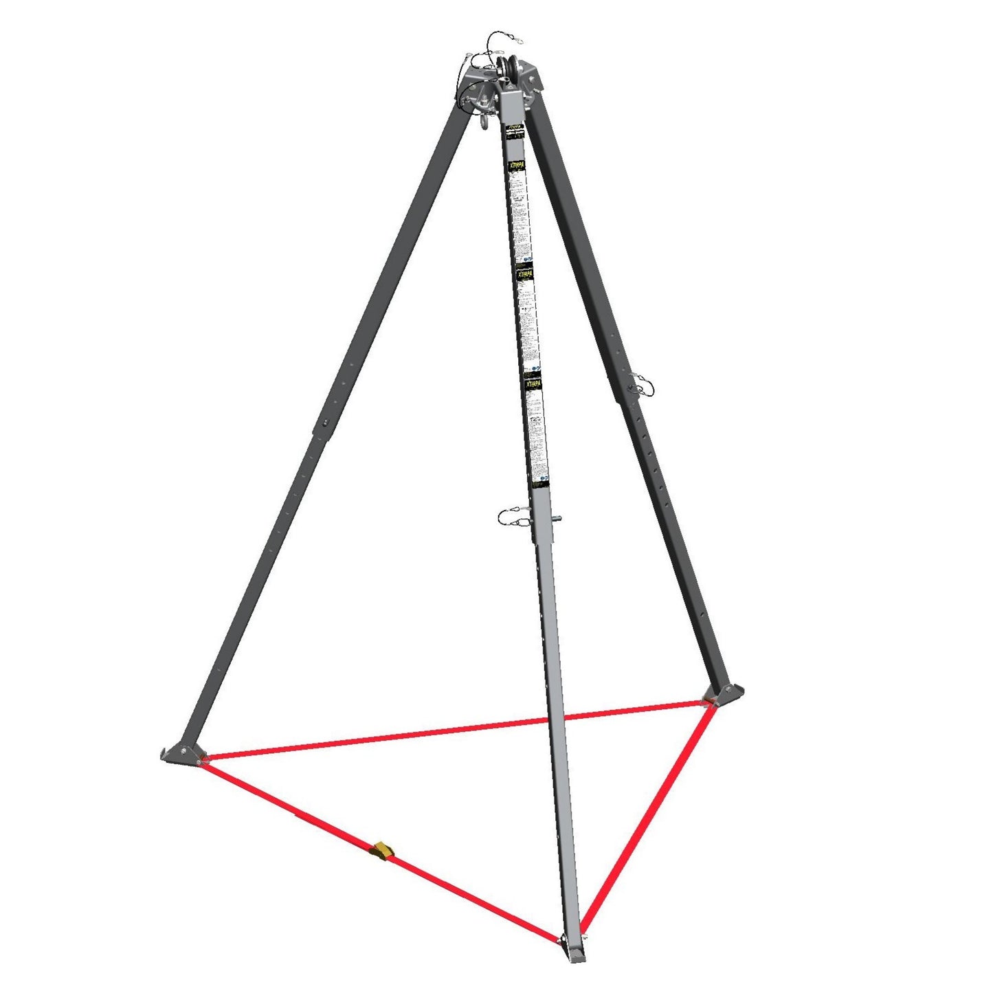 XTIRPA Dreibein 2,13 m (7 ft) mit Halterung für Winde & SRL