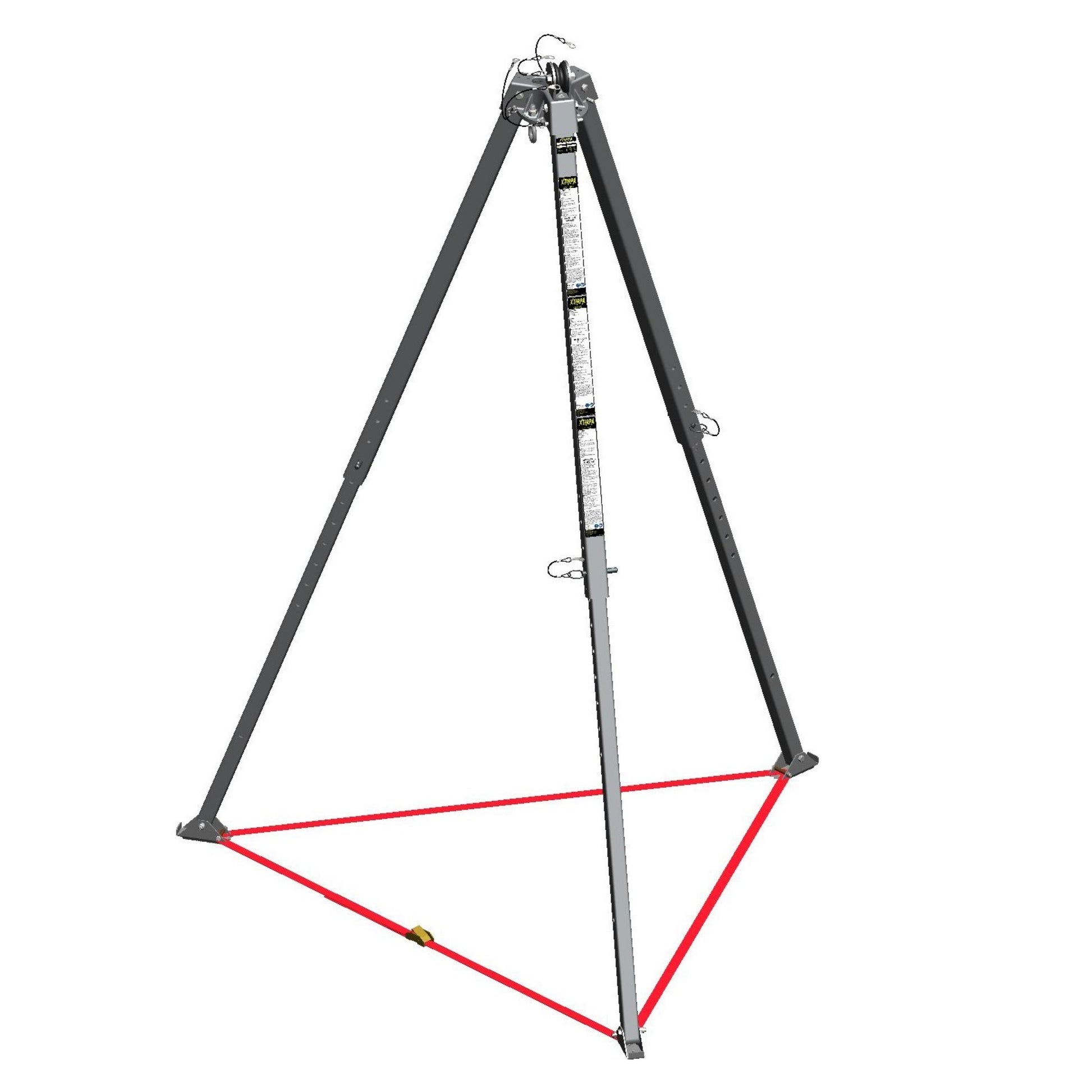 XTIRPA Dreibein 2,13 m (7 ft) mit Halterung für Winde & SRL