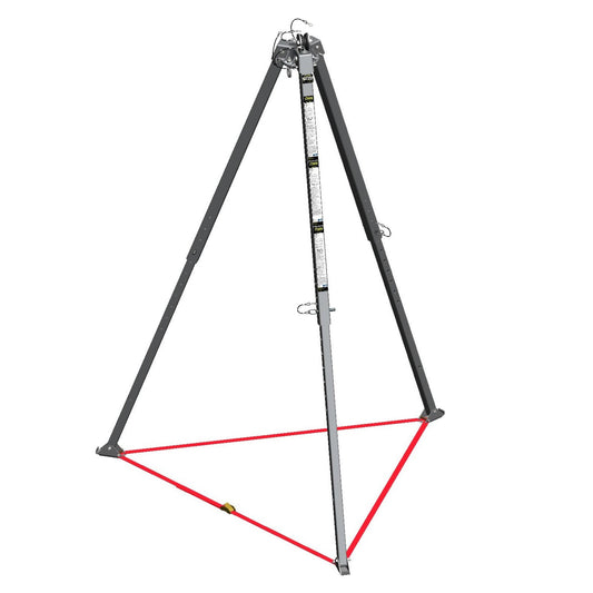 XTIRPA Dreibein 2,13 m (7 ft) mit Halterung für Winde & SRL