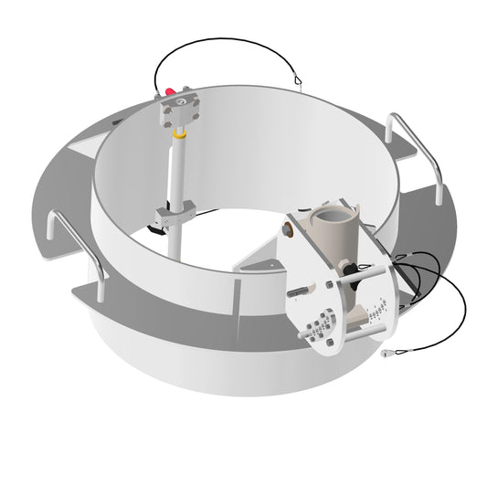 XTIRPA Einstellbarer Schachtkragen für geneigte Einstiege (610-660 mm)
