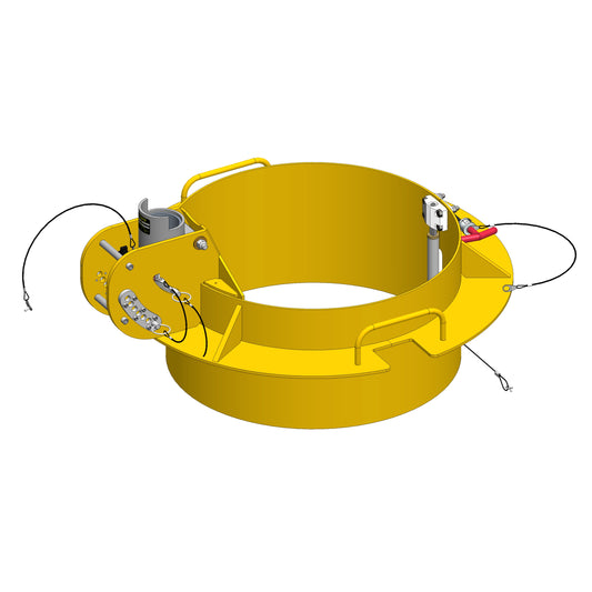 XTIRPA Verstellbarer Schachtkragen für geneigte Einstiege (660-711mm)