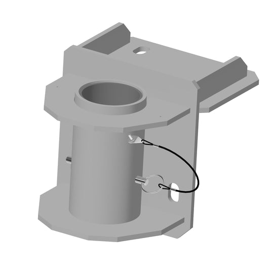 XTIRPA 90° Wandadapter aus Edelstahl (102 mm)