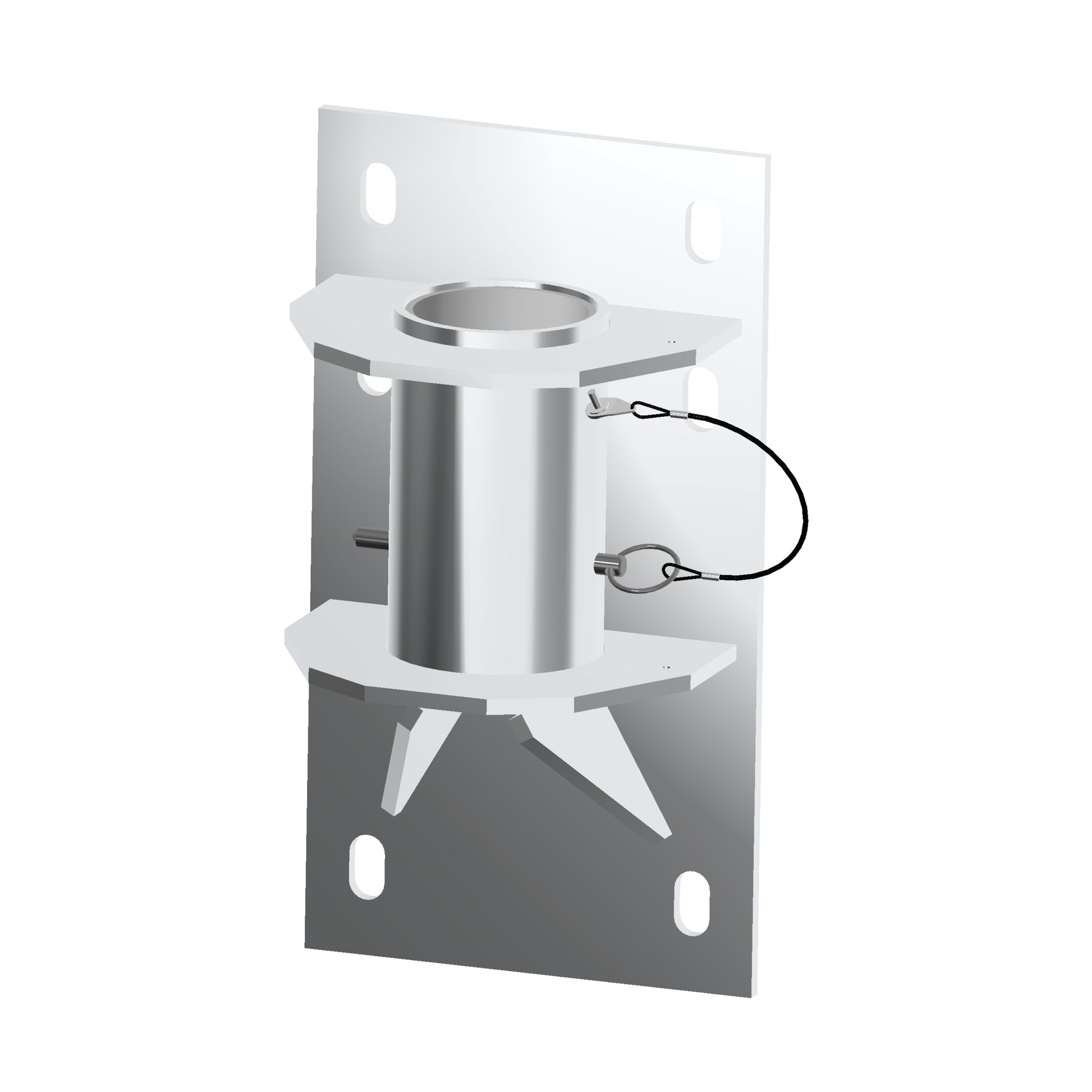 XTIRPA Wandadapter IN-2528 | 102 mm (4 Zoll) verzinkt